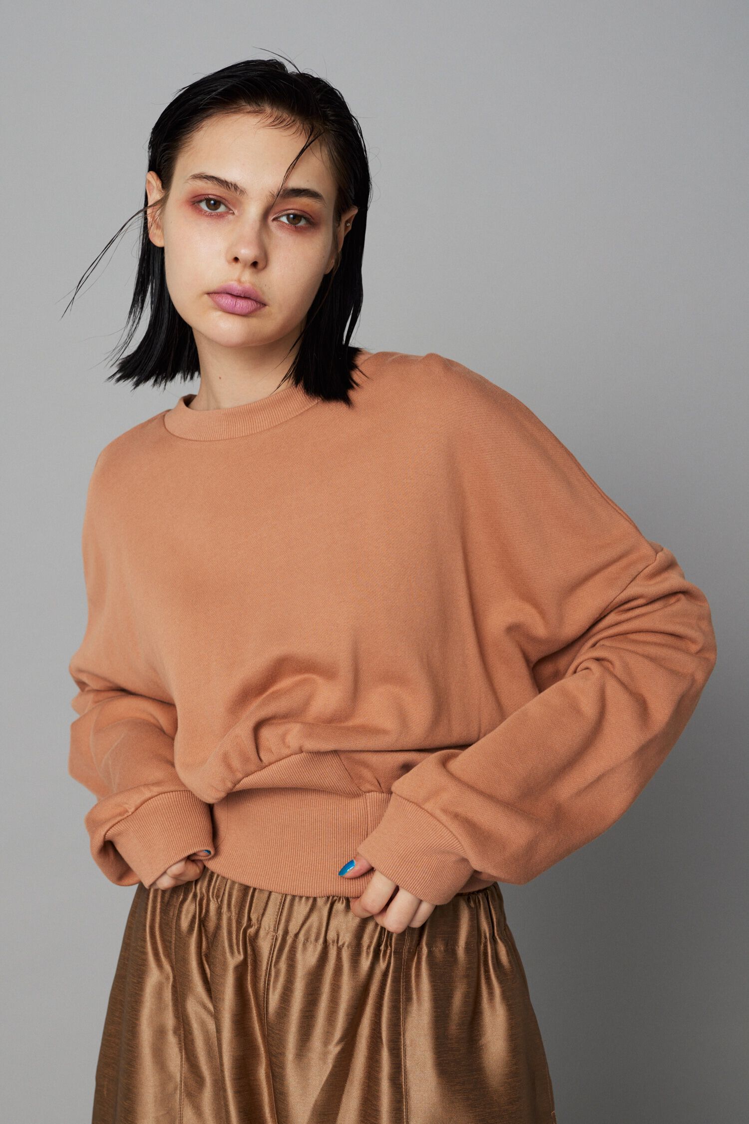 HeRIN.CYE「Box cut tops」|Tシャツ・カットソー|BRN