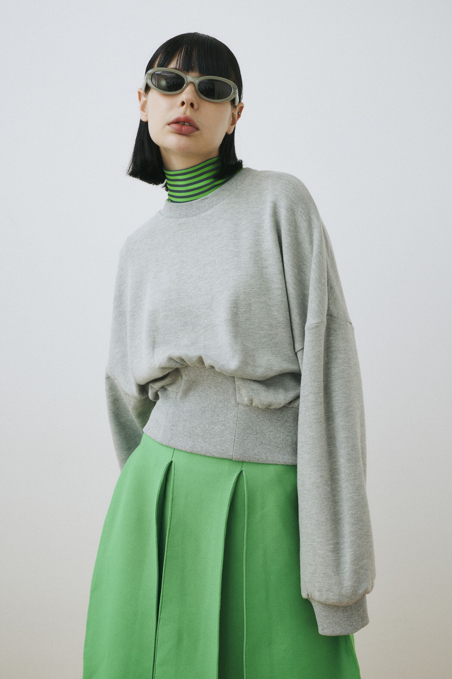 HeRIN.CYE「Box cut tops」|Tシャツ・カットソー|T.GRY