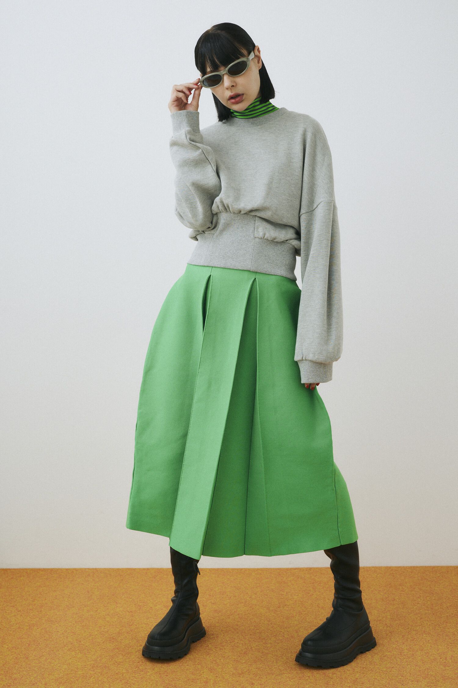 HeRIN.CYE「Box cut tops」|Tシャツ・カットソー|