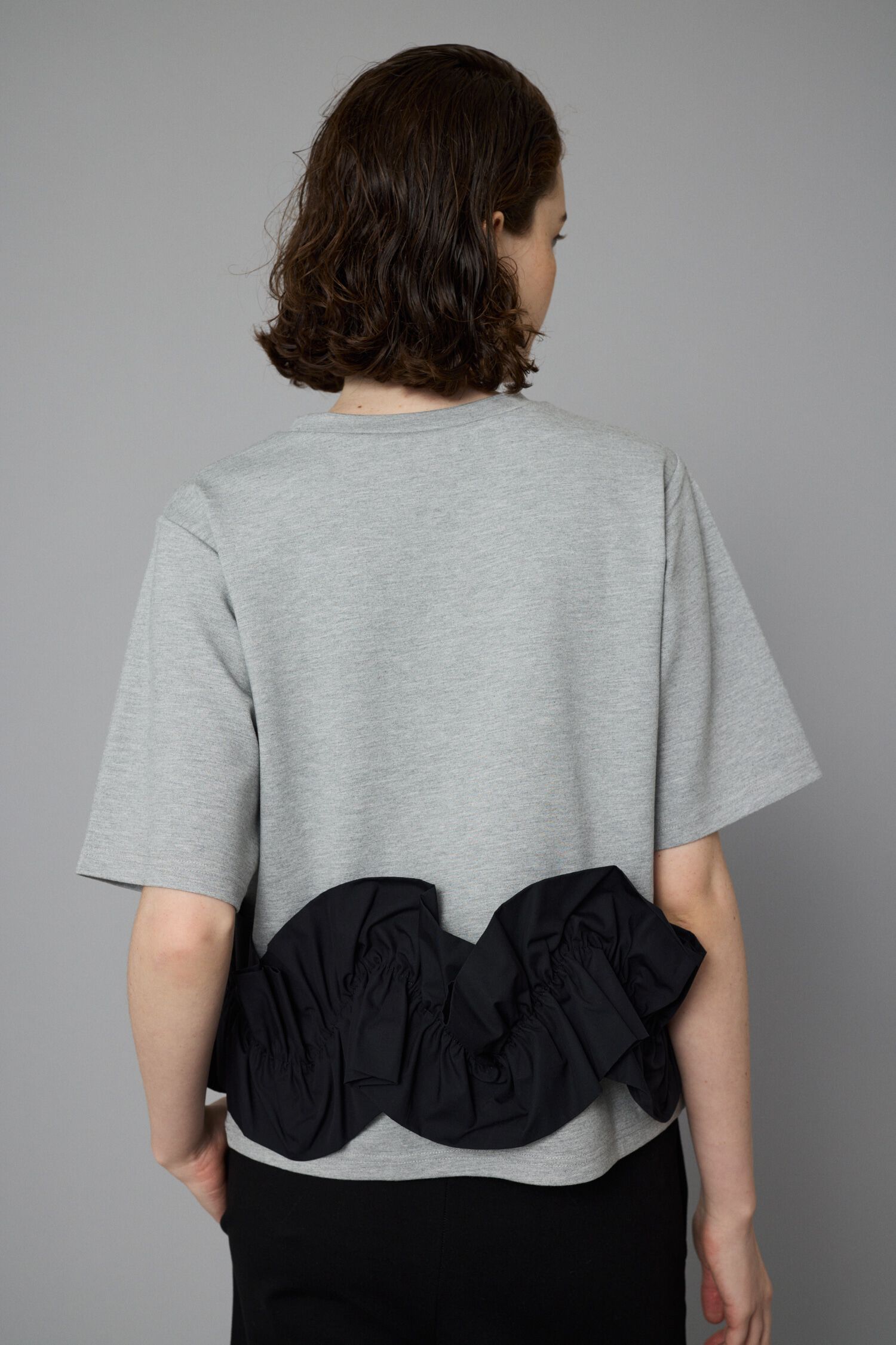 HeRIN.CYE「Attachment hem tops」|Tシャツ・カットソー|