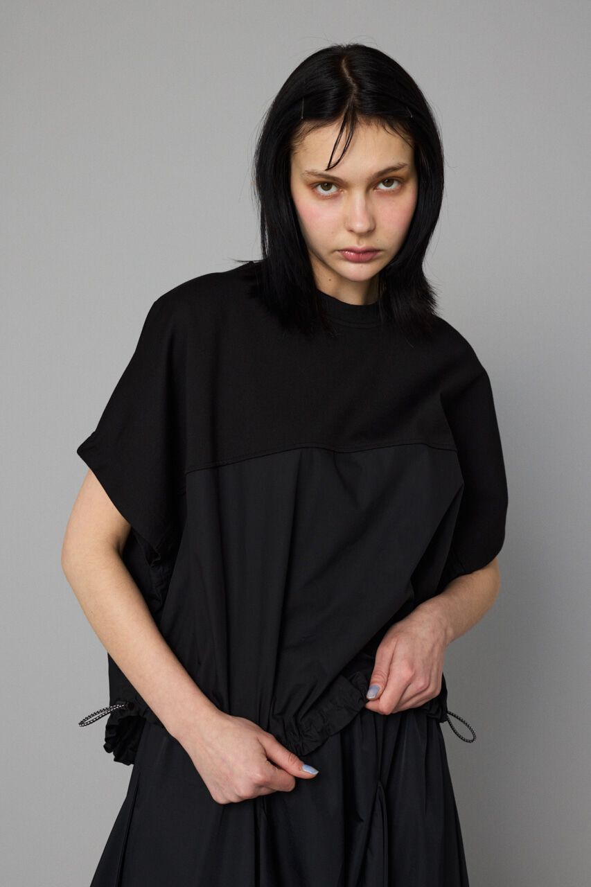 HeRIN.CYE「Docking big tops」|Tシャツ・カットソー|BLK
