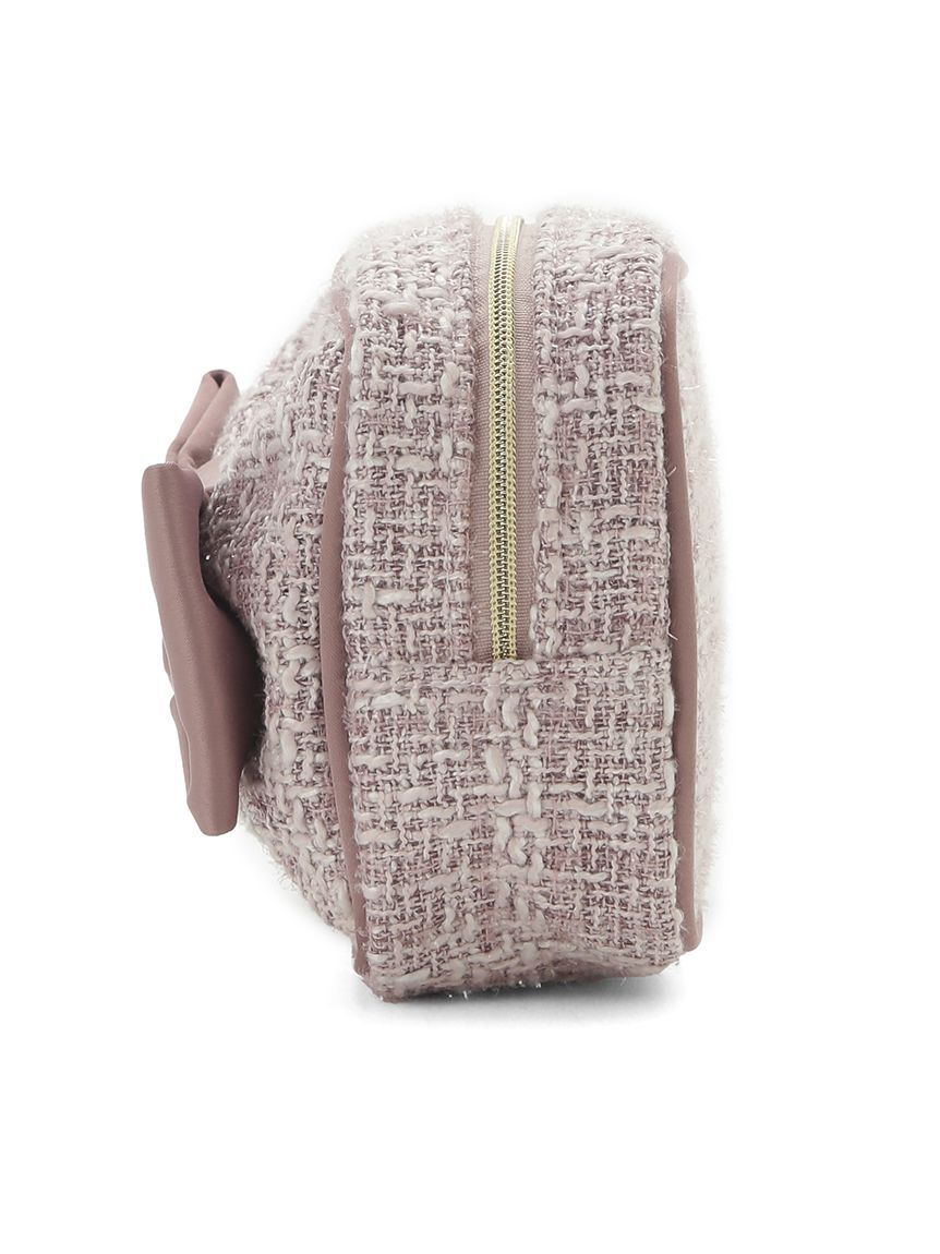 SNIDEL HOME「ツイードリボンポーチ」|ポーチ|