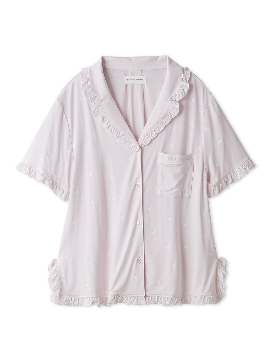 SNIDEL HOME「【接触冷感】カットレーヨン開襟シャツ」|ルームウェア|