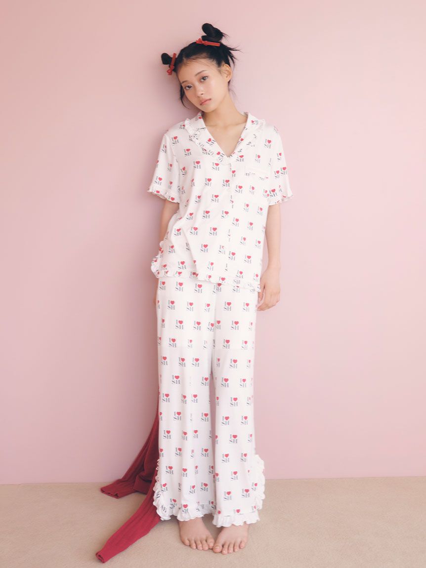 SNIDEL HOME「【接触冷感】カットレーヨン開襟シャツ」|ルームウェア|