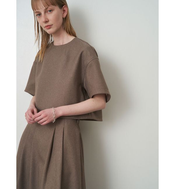 ELENDEEK「BONDING BOXY BL」|シャツ・ブラウス|