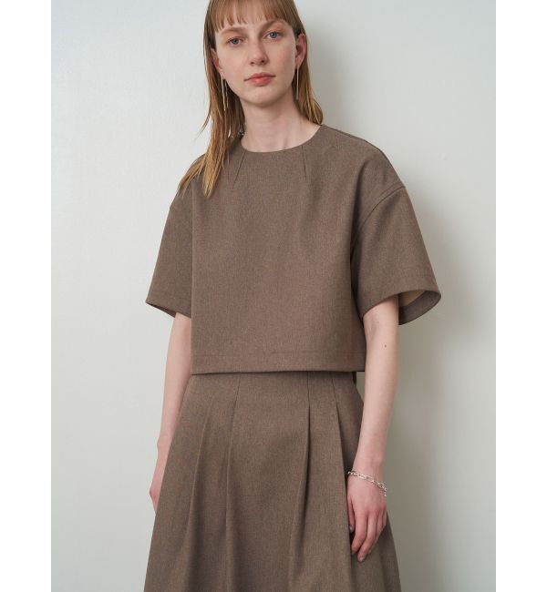 ELENDEEK「BONDING BOXY BL」|シャツ・ブラウス|