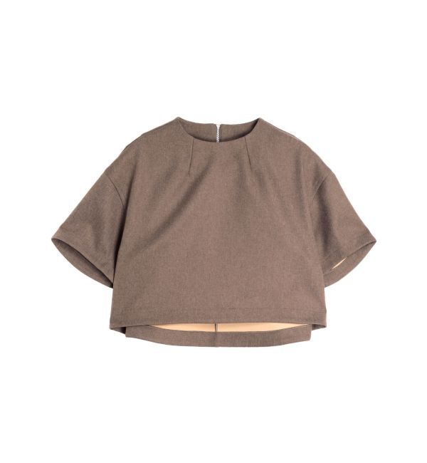 ELENDEEK「BONDING BOXY BL」|シャツ・ブラウス|