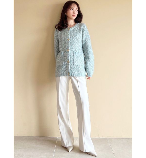 RESEXXY「ツイードミディカーディガン」|カーディガン|