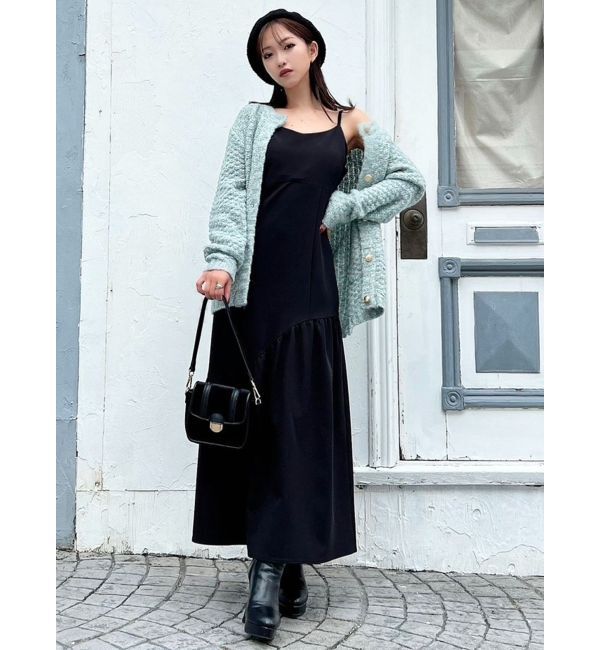 RESEXXY「ツイードミディカーディガン」|カーディガン|