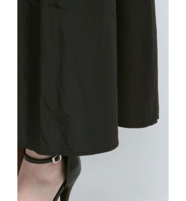 RESEXXY「ギャザーナイロンフレアスカート」|スカート|