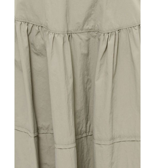RESEXXY「ギャザーナイロンフレアスカート」|スカート|