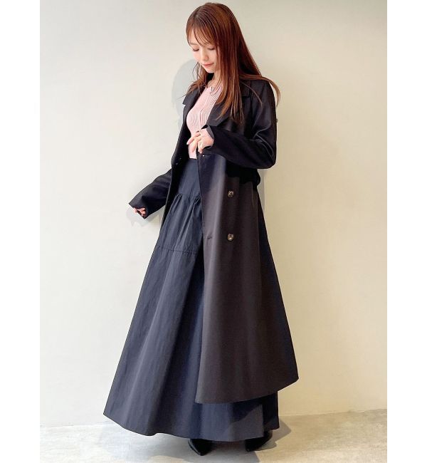 RESEXXY「ギャザーナイロンフレアスカート」|スカート|