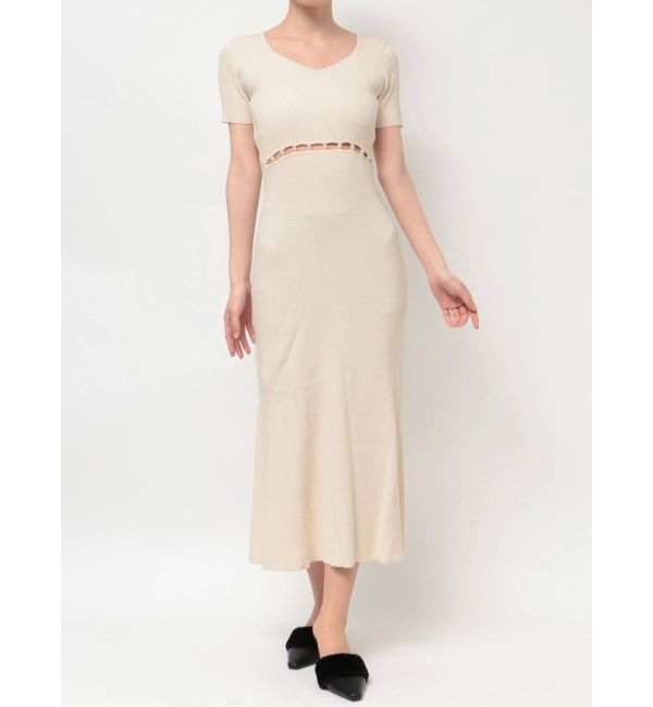 RESEXXY「ウエストパールマーメイドニットワンピース」|ワンピース|