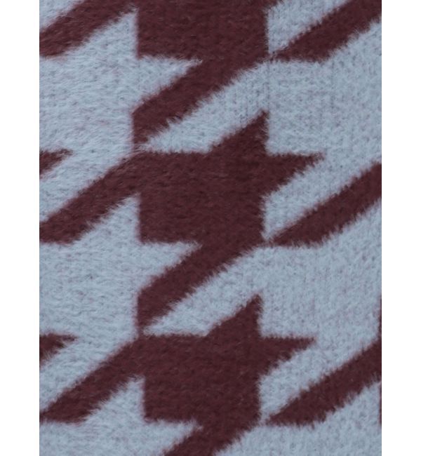 RESEXXY「ハウンドトゥースシャギーニットスカート【セットアップ着用可能】」|スカート|