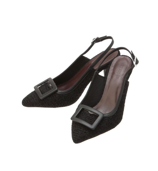 RESEXXY「バックルツイードパンプス」|パンプス|