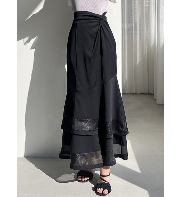 RESEXXY「ヘムシアーマーメイドスカート」|スカート|ブラック