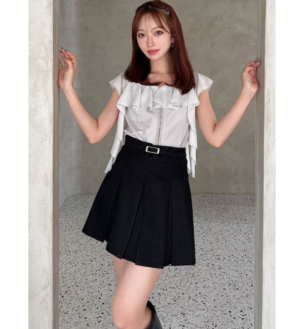 RESEXXY「プリーツミニスカート【セットアップ着用可能】」|スカート|