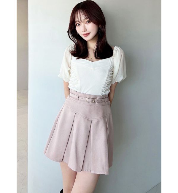 RESEXXY「プリーツミニスカート【セットアップ着用可能】」|スカート|