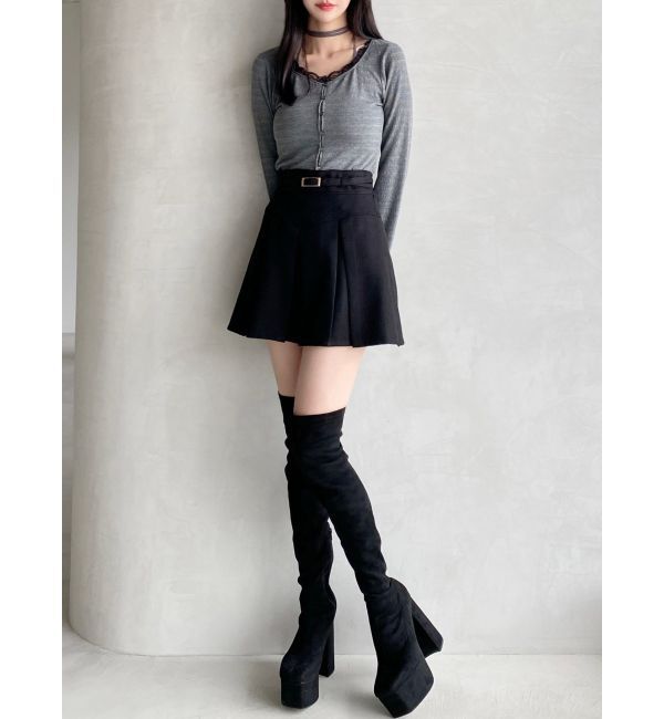 RESEXXY「プリーツミニスカート【セットアップ着用可能】」|スカート|