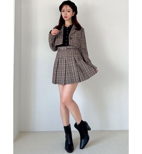 RESEXXY「プリーツミニスカート【セットアップ着用可能】」|スカート|