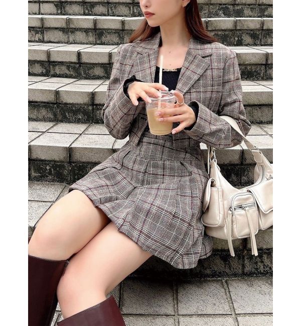 RESEXXY「プリーツミニスカート【セットアップ着用可能】」|スカート|