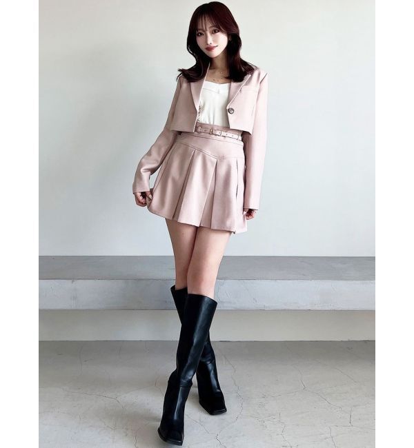 RESEXXY「プリーツミニスカート【セットアップ着用可能】」|スカート|