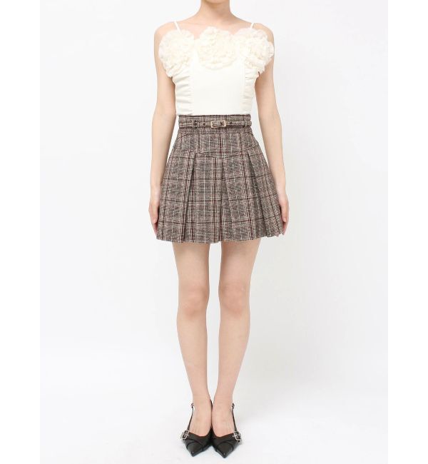 RESEXXY「プリーツミニスカート【セットアップ着用可能】」|スカート|