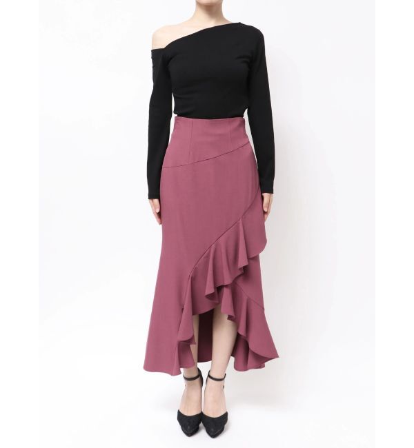 RESEXXY「ラッフル切替マーメイドスカート」|スカート|