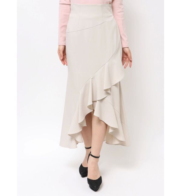 RESEXXY「ラッフル切替マーメイドスカート」|スカート|