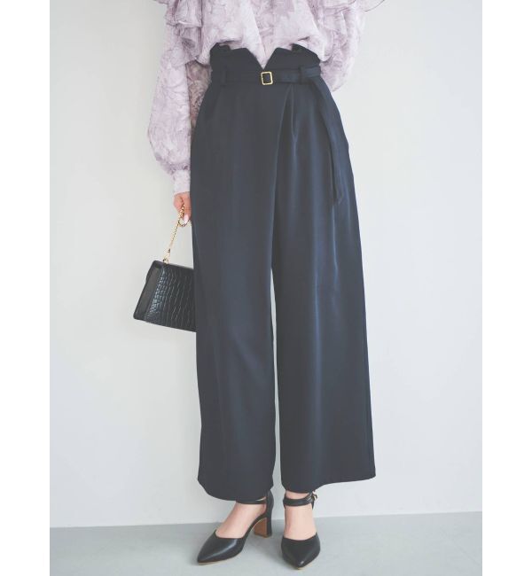 dazzlin「ラップデザインワイドパンツ」|その他|