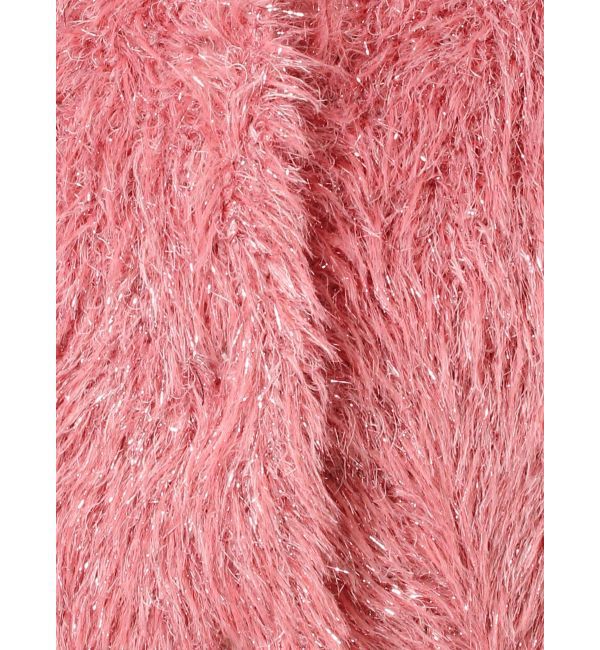 dazzlin「ハミングラメシャギーカーデニット」|カーディガン|