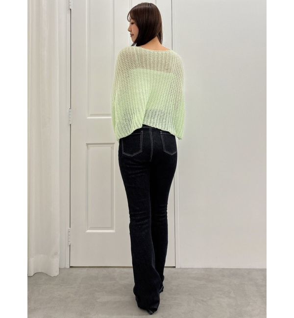 dazzlin「モヘアライクビッグリボンニット」|ニット・セーター|