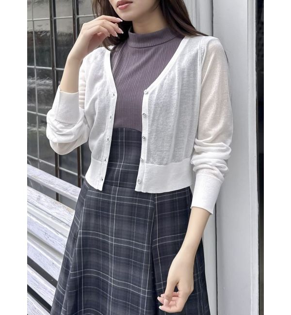 dazzlin「【復刻】チェックノースリーブコルセットワンピース」|ワンピース|