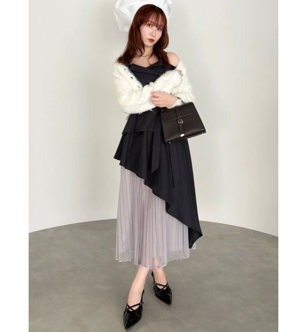 dazzlin「ルミナスカラーショートカーディガン」|カーディガン|