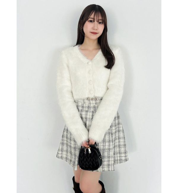 dazzlin「ルミナスカラーショートカーディガン」|カーディガン|