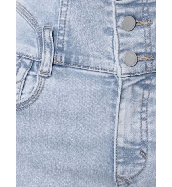 EMODA「サイドオープンハイウエストフレアパギンス」|デニム|