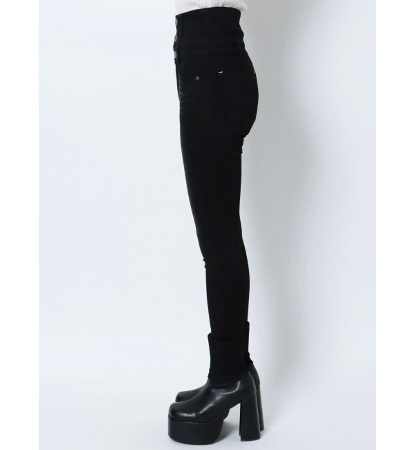 EMODA「【ELDER】SYM ハイウエストデニム」|デニム|