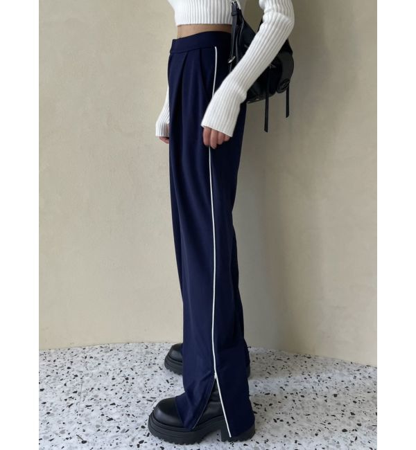 EMODA「サイドラインスラックスパンツ」|その他|