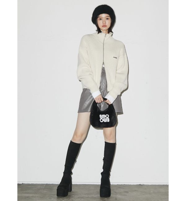 EMODA「ルーズハイネックリブニット」|ニット・セーター|