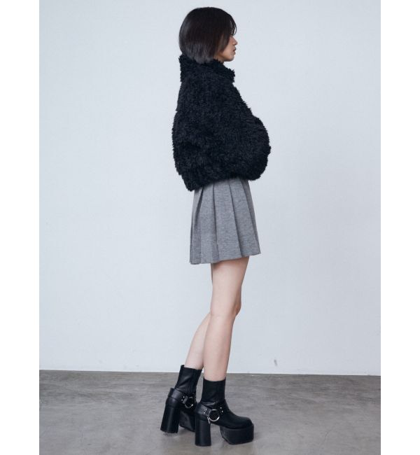 EMODA「2トーンボアブルゾン」|ブルゾン・スタジャン|