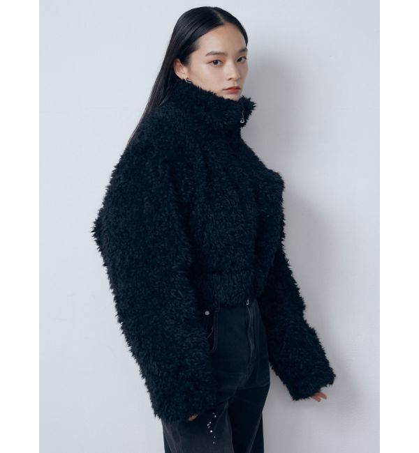 EMODA「2トーンボアブルゾン」|ブルゾン・スタジャン|