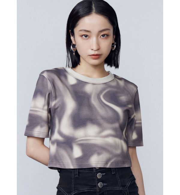 EMODA「ボクシーパターンTシャツ」|Tシャツ・カットソー|