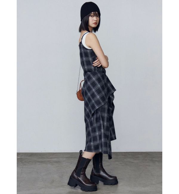 EMODA「スリットフリルマキシワンピース」|ワンピース|