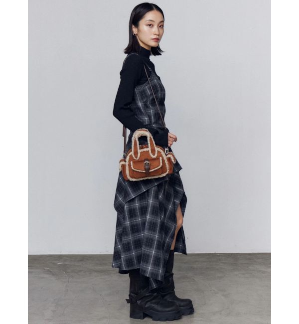 EMODA「スリットフリルマキシワンピース」|ワンピース|