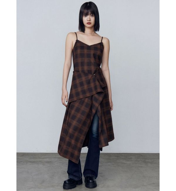 EMODA「スリットフリルマキシワンピース」|ワンピース|