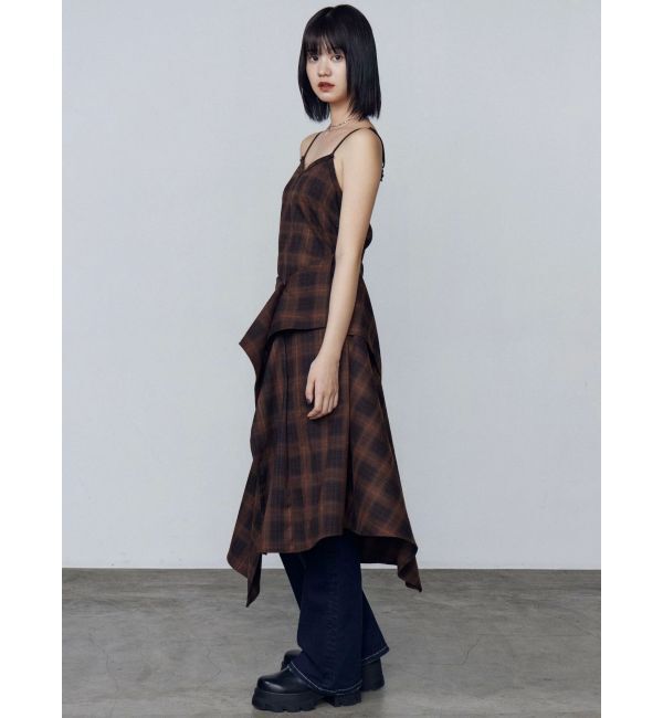 EMODA「スリットフリルマキシワンピース」|ワンピース|