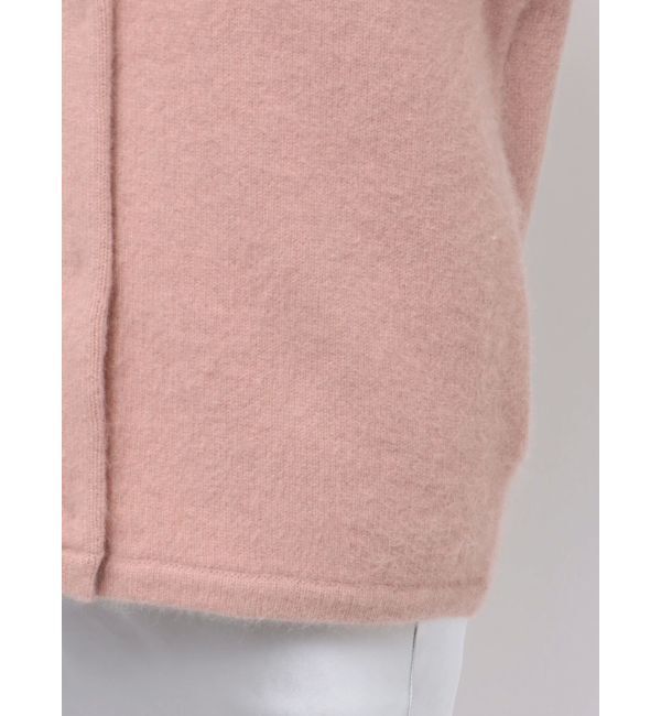 MERCURYDUO「ダブルフェイスコクーンミディニットカーディガン」|カーディガン|