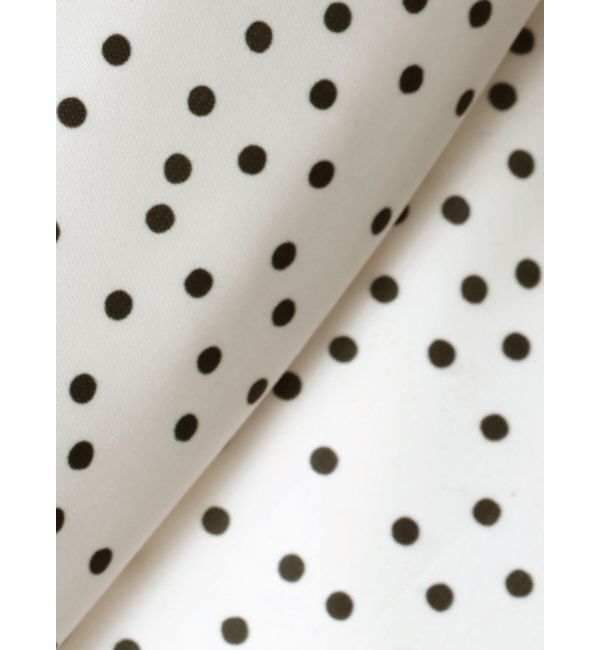 MERCURYDUO「レースデコルテドットワンピース」|ワンピース|