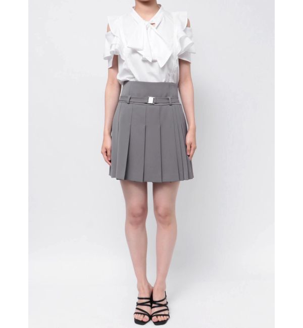 MERCURYDUO「【セットアップ着用可】プリーツミニスカパン」|その他|