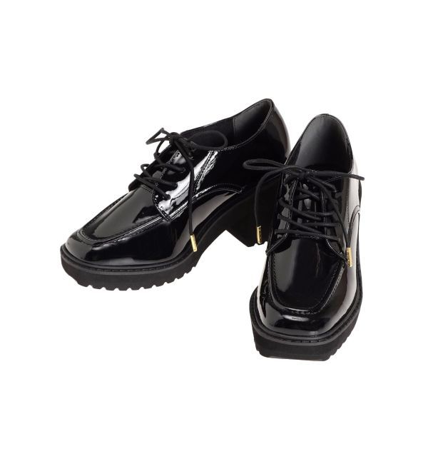 MERCURYDUO「レースアップソールローファー」|ローファー|